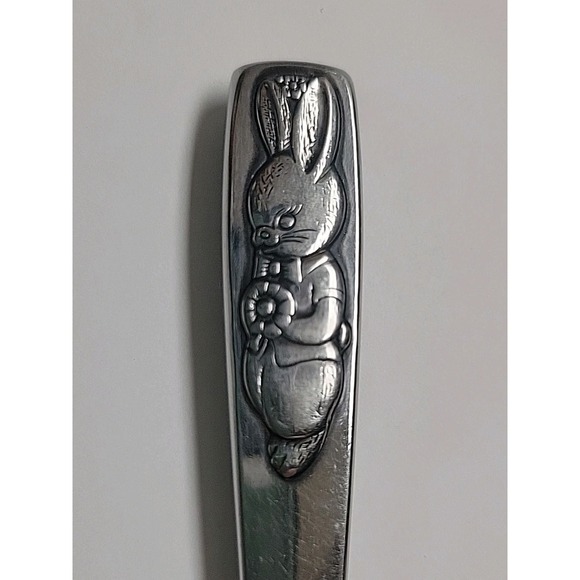 Oneida Other - Oneida Bunny Peter Rabbit Child Stainless Steel Butter Knife Youth